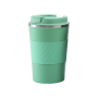 High Quality Double Wall Vacuum Coffee Cup 380ml Stainless Steel Insulated Travel Mug With Silicone Sleeve