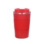 High Quality Double Wall Vacuum Coffee Cup 380ml Stainless Steel Insulated Travel Mug With Silicone Sleeve