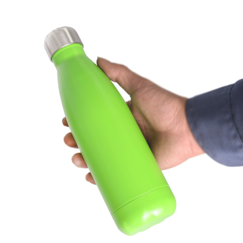 Hot Selling Wholesale 17oz Custom Colors Cola Shaped Custom Water Bottle Double Wall Stainless Steel Vacuum Thermos Flask
