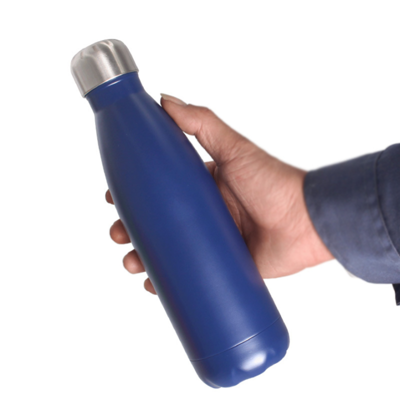 Hot Selling Wholesale 17oz Custom Colors Cola Shaped Custom Water Bottle Double Wall Stainless Steel Vacuum Thermos Flask