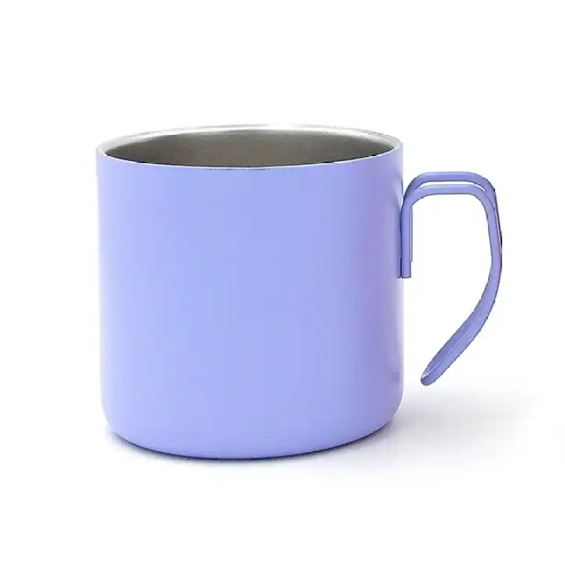 Wholesale custom 12oz double stainless steel mug insulated coffee mug with handle
