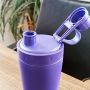 600ml Stainless Steel Insulated Shaker Bottle Double Wall Water Bottle Gym