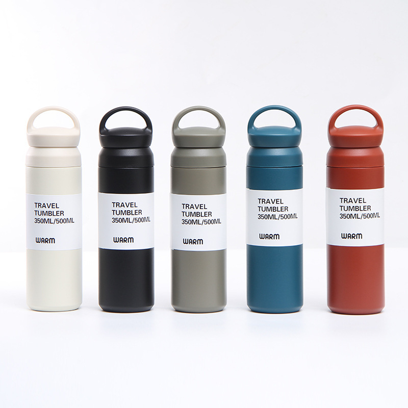 350/500ML Eco-friendly Stainless Steel Double Wall Insulated Flasks Insulated Thermos Travel Cup Coffee Mug