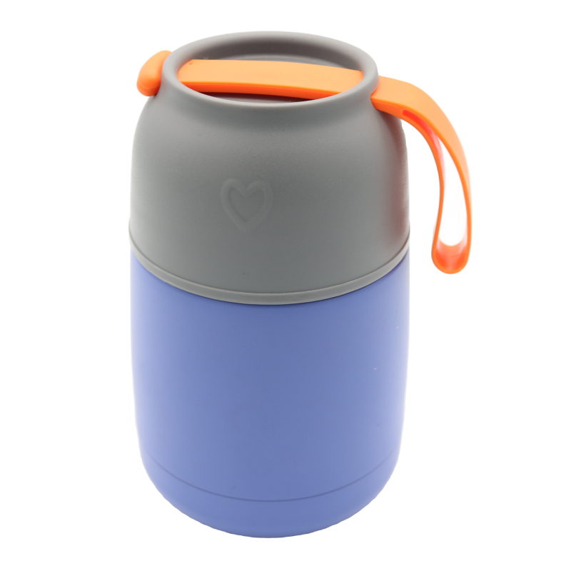 children food flask food jar stainless steel lunch box  soup container water bottle with lid and spoon
