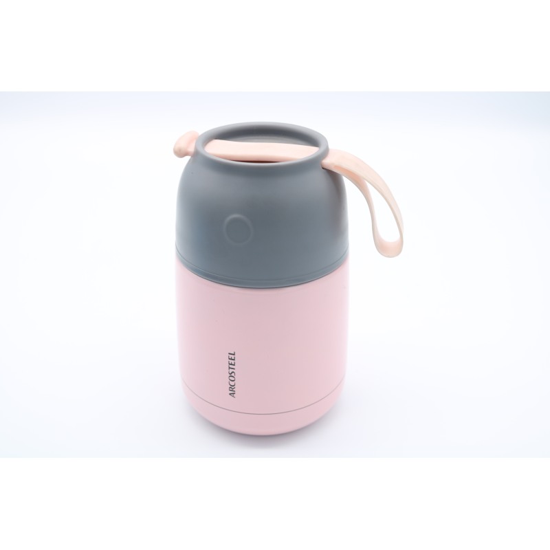 children food flask food jar stainless steel lunch box  soup container water bottle with lid and spoon
