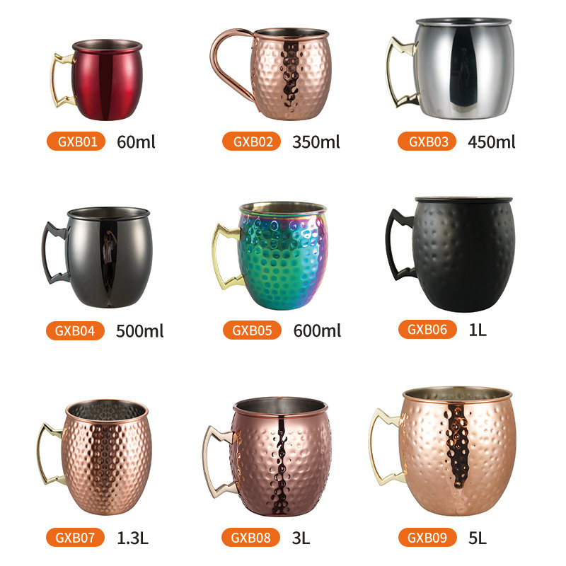 450ml custom logo stainless steel cup with handle