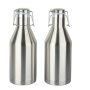 64oz large capacity vacuum insulated water bottle double wall beer bottles custom beer growler