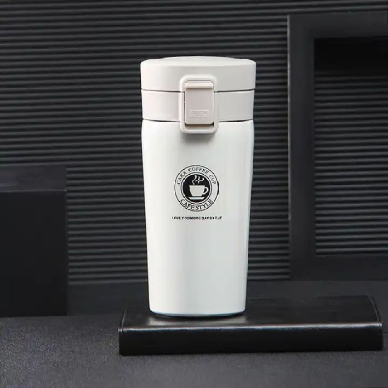 Reusable double-wall coffee cup Vacuum Heating and cooling stainless steel insulated water bottle vacuum travel cup