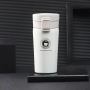 Reusable double-wall coffee cup Vacuum Heating and cooling stainless steel insulated water bottle vacuum travel cup
