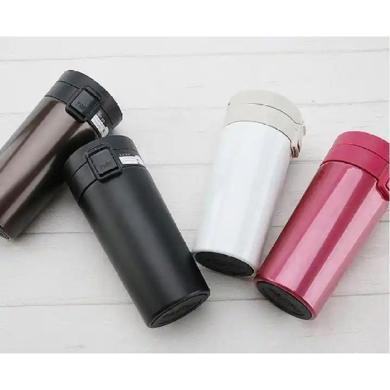 Reusable double-wall coffee cup Vacuum Heating and cooling stainless steel insulated water bottle vacuum travel cup