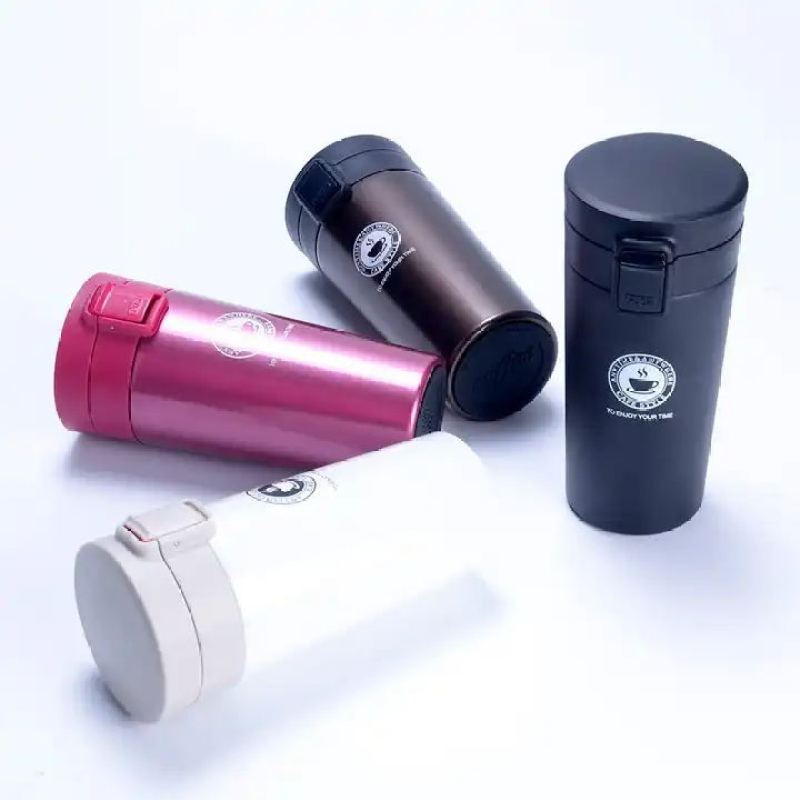 Reusable double-wall coffee cup Vacuum Heating and cooling stainless steel insulated water bottle vacuum travel cup
