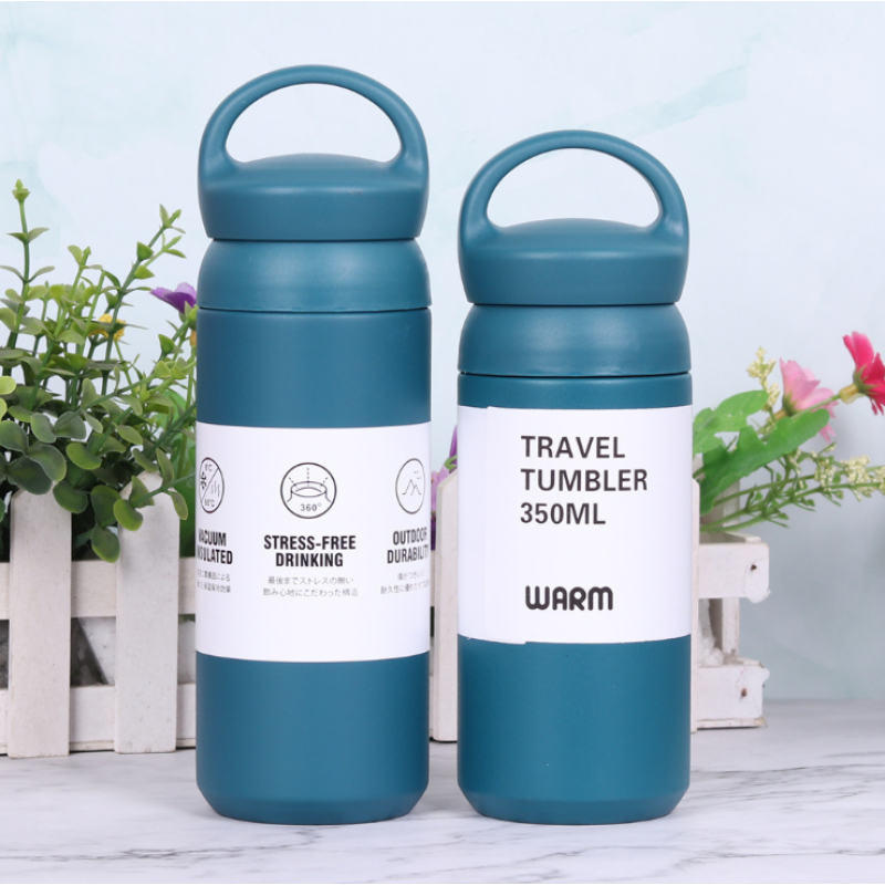 350ml 500ml Stainless Steel Water Bottle Thermo Insulated Double Wall Coffee Mug