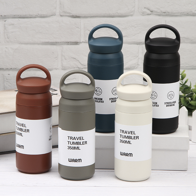 350ml 500ml Stainless Steel Water Bottle Thermo Insulated Double Wall Coffee Mug