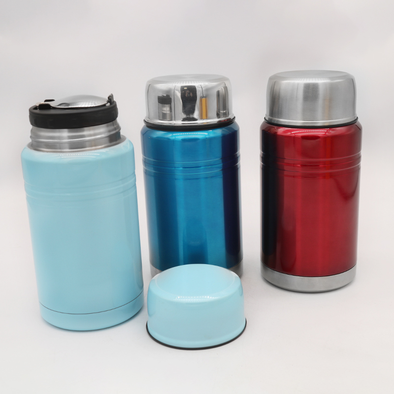 Wholesale 350ml 500ml Thermo Flask Food Storage Container Kids Bento Lunch Box Stainless Steel Vacuum Insulated Food Jar