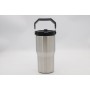 Hot Selling Double Wall Thermos Vacuum Insulated Flask Stainless Steel Travel Mug With Handle Lid Coffee Tumbler