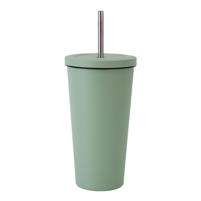 wholesale tumbler cups Insulated Custom Coffee Cups Double Wall Stainless Steel Tumbler with Straw