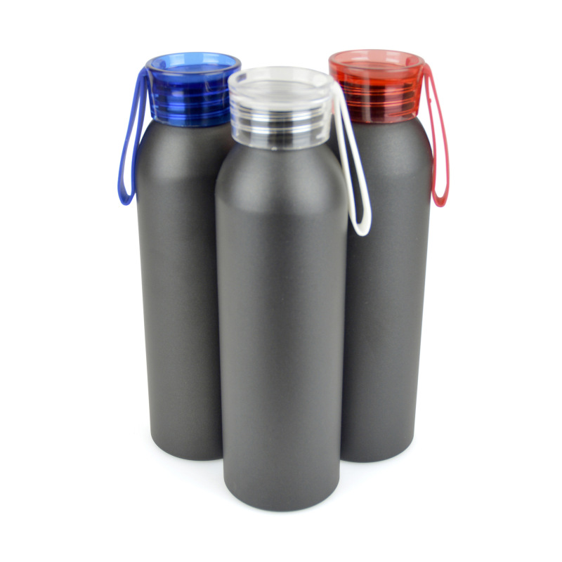 Wholesales High Quality Outdoor 650 ml Sports Aluminum Custom Water Bottle Travel Camping Flask Cycling Portable Bottle