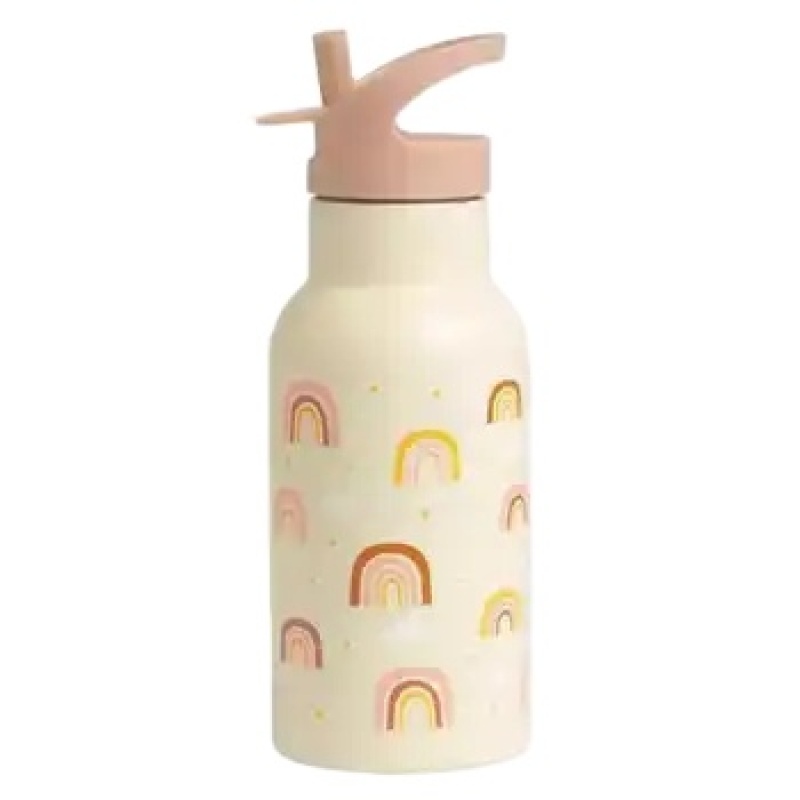 Lovely eco-friendly vacuum insulated double wall 350 ml stainless steel children's water bottle