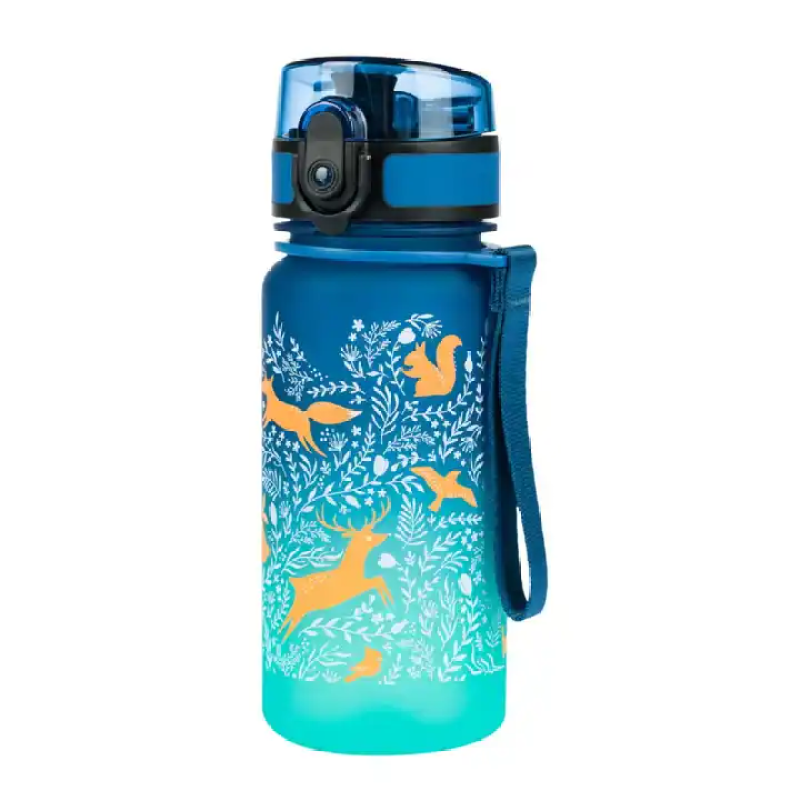 Custom BPA-free 350 ml portable sports water bottle Reusable plastic water bottle