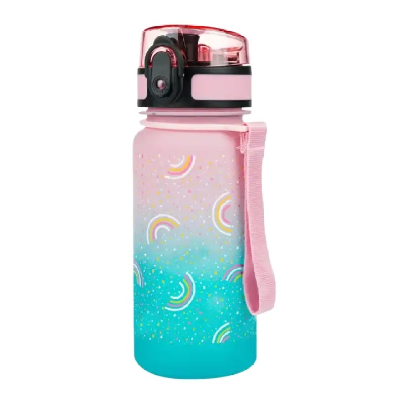 Custom BPA-free 350 ml portable sports water bottle Reusable plastic water bottle