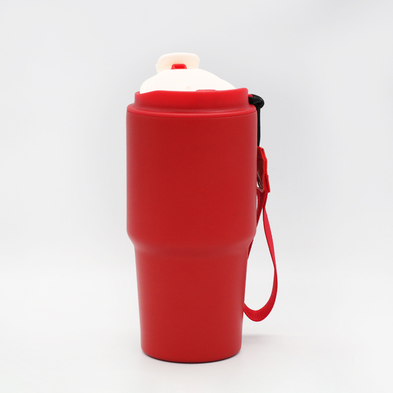 New arrivals are convenient to carry 650 ml custom double stainless steel tumbler coffee cup
