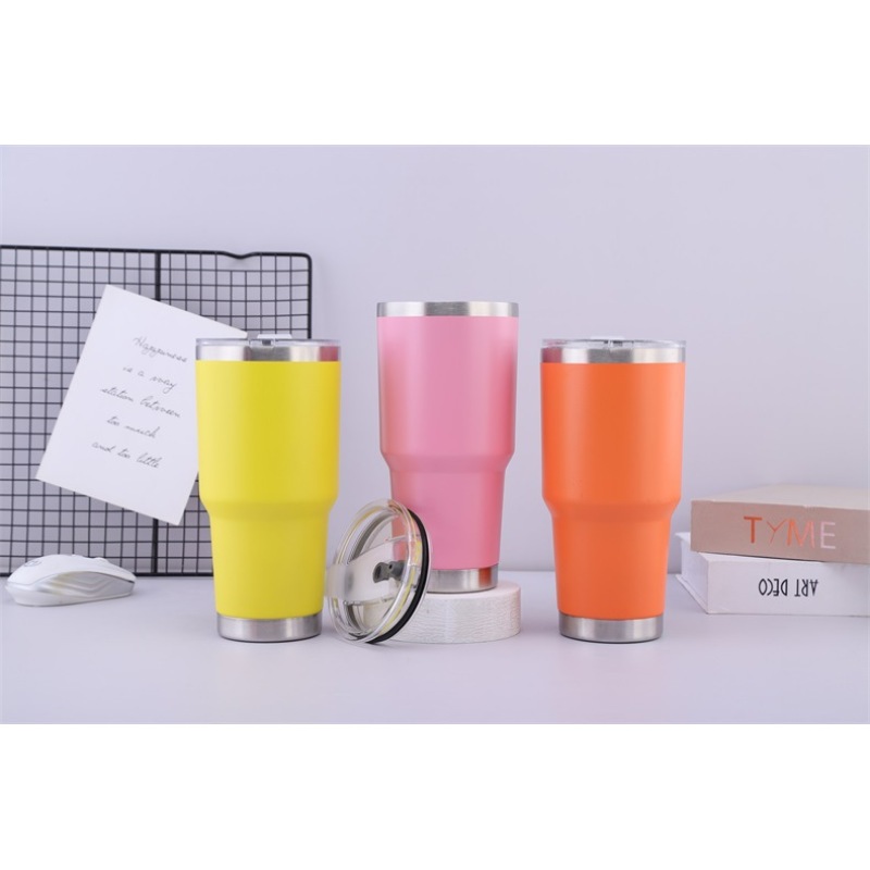 Double Wall Insulated Tumblers 30oz Stainless Steel Custom Tumblers Wholesale