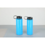High quality single layer stainless steel travel water bottle with handle lid