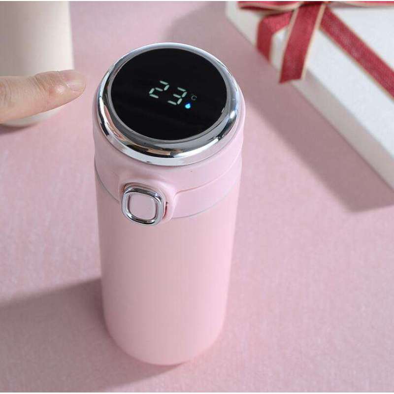 Intelligent Thermos with LED Touch Screen Temperature Display Stainless Steel Insulation Cup Smart Water Bottles