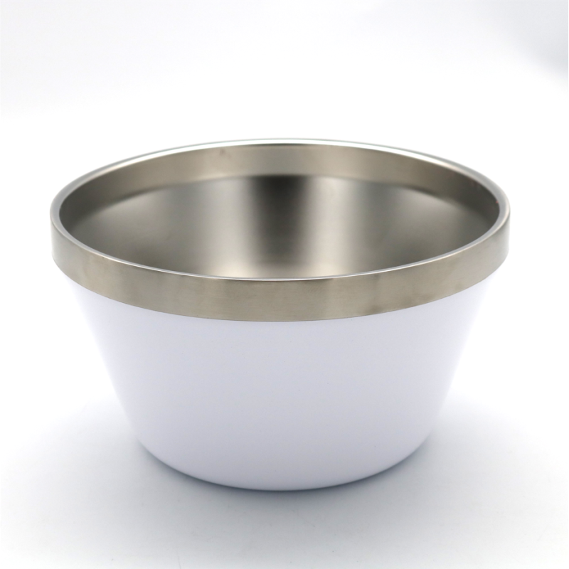 Large capacity double layer 304 stainless steel household bowl