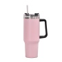 40oz Stainless Steel Insulated Tumbler Custom Travel Mug with Handle and Straw