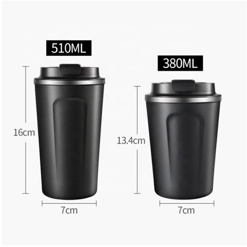 New products double stainless steel vacuum insulation coffee tumbler  wholesale with creative lid