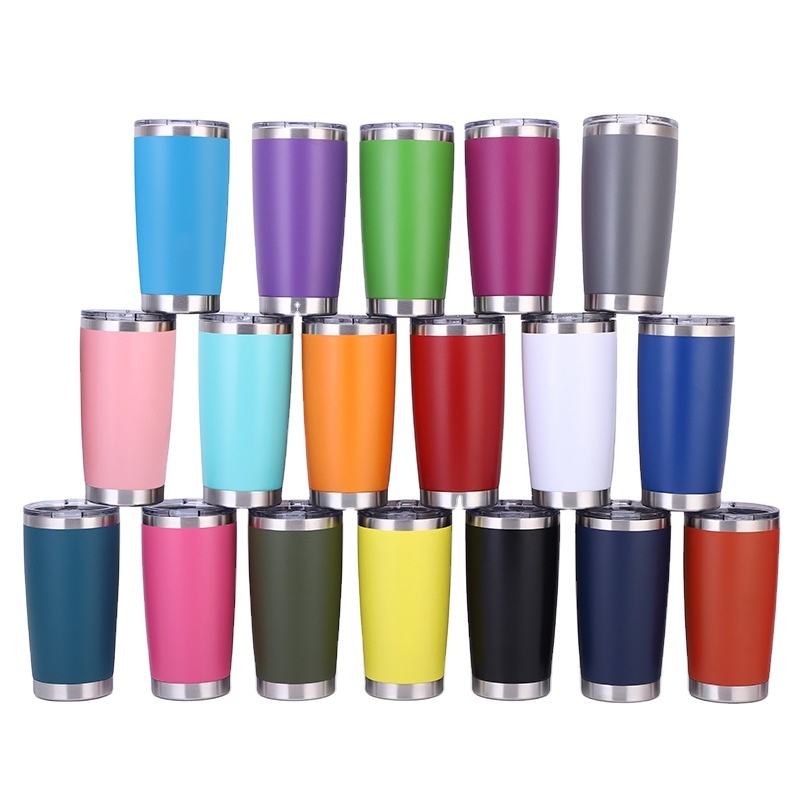 20oz Stainless Steel Tumblers Wholesale Bulk Double Wall Coffee Tumbler