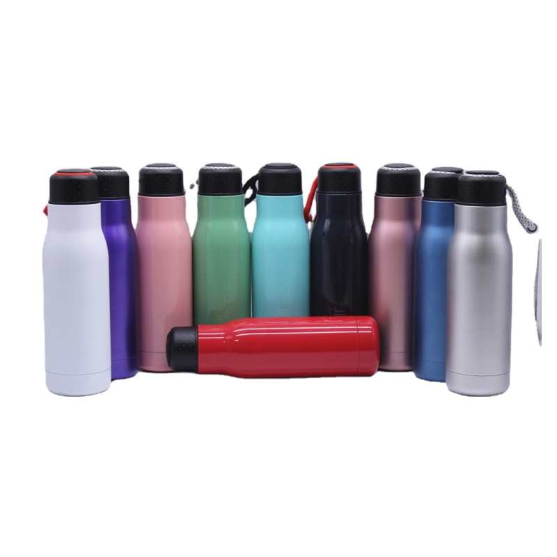 304 stainless steel portable thermos cup with rope water cup high appearance level