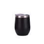 hot sales 12oz custom color stainless steel insulate cup coffee mug egg cup thermos gas transfer cup
