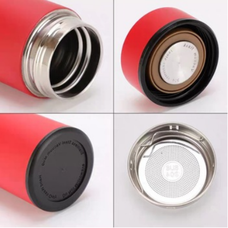 500ML Creative intelligent vacuum water stainless steel smart thermos flask led with temperature display