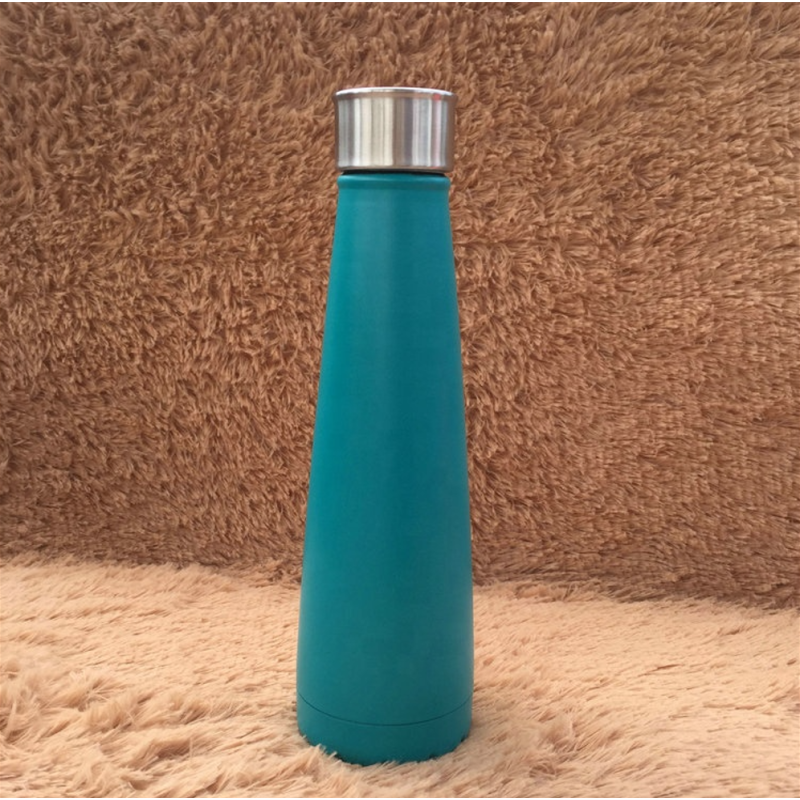 Wholesale 420ml BPA Free Sports Water Bottle Double Wall Stainless Steel Vacuum Thermos Flask