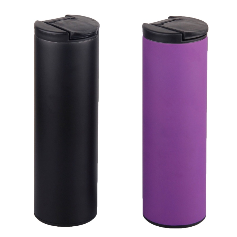 double wall tumbler insulated coffee tumbler cup  Stainless Steel Insulated Vacuum Tumbler Straight Travel Coffee Mug