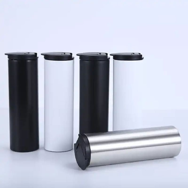 double wall tumbler insulated coffee tumbler cup  Stainless Steel Insulated Vacuum Tumbler Straight Travel Coffee Mug