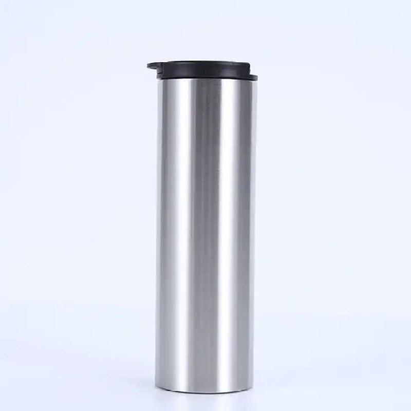 double wall tumbler insulated coffee tumbler cup  Stainless Steel Insulated Vacuum Tumbler Straight Travel Coffee Mug