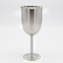 Newest Insulated Tumbler Cup With Lid Stainless Steel Wine Goblet 10oz Insulated Wine Glasses With Lid