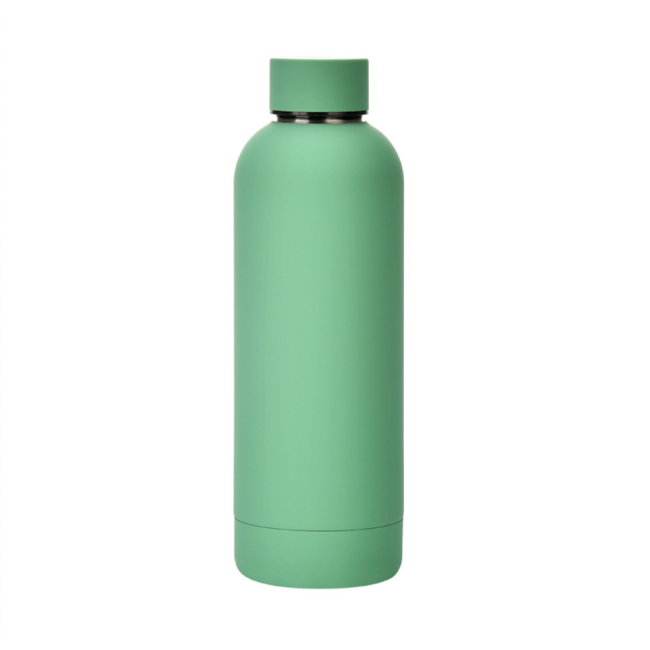 Stainless Steel Water Bottle Tumbler Outdoor Sports 2021 New Products 500 Ml Applicable for Boiling Water with Lid Accessories