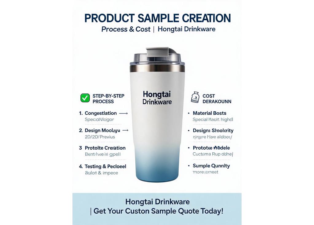 What is the process and cost for creating product samples before mass production?