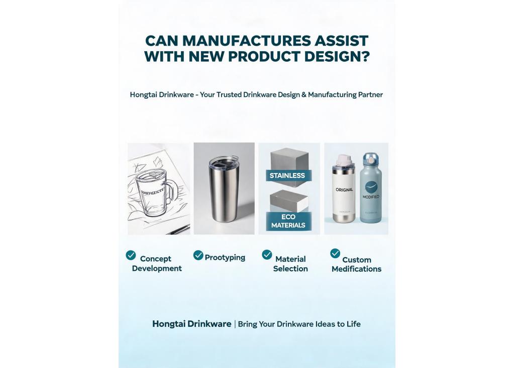 Can manufacturers assist with developing new product designs or modifying existing models?