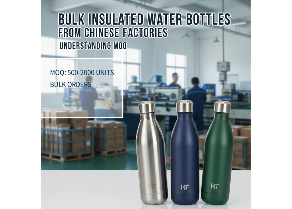 中国の工場から断熱ウォーターボトルを大量注文する場合の一般的な最小注文数量はいくらですか?