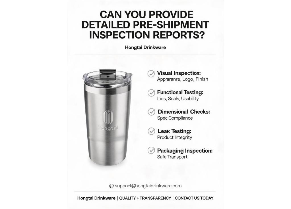 Can you provide detailed inspection reports (like pre-shipment inspection) before shipment?