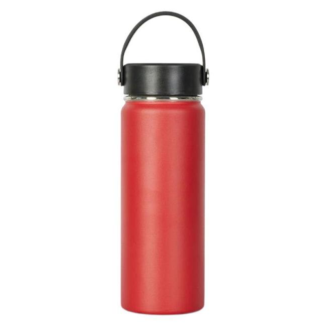 Portable Triple Wall Ceramic Liner Stainless Steel Travel Mug Water Bottle Insulated Vacuum Flask With Lid