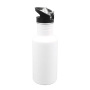 750ml Narrow Mouth Outdoor Sport Water Bottle with Straw Single Wall Large Capacity Travel Water Bottle