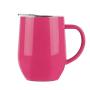 12 oz Double wall Vacuum Stainless Steel Insulated Wine Tumbler with Handle