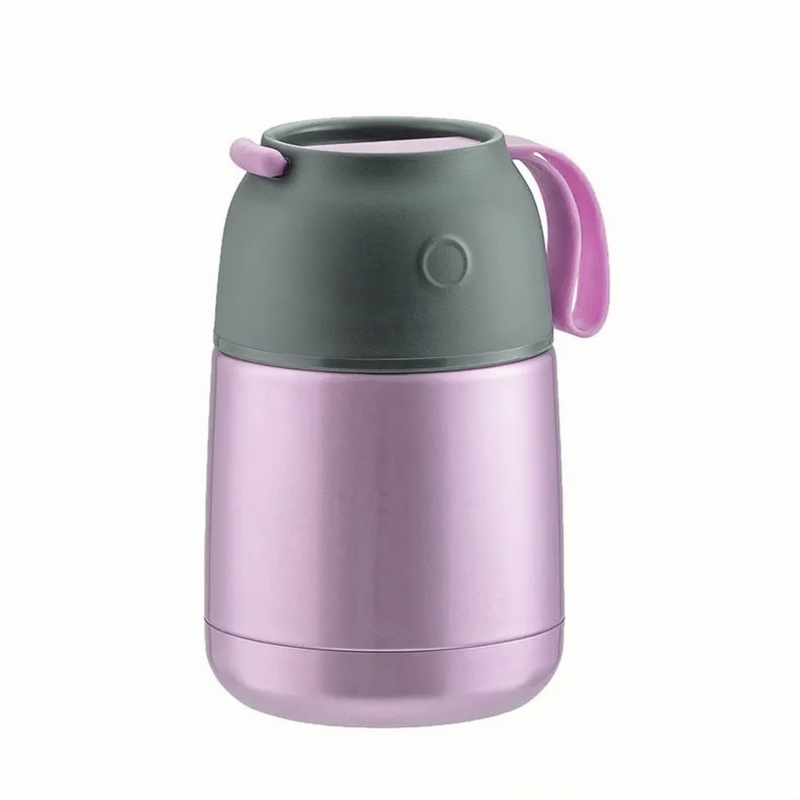 Hot Selling Wholesale Customized Colors Food Jar 420ml Vacuum Insulated Food Flask Stainless Steel Double Wall Fruit Container