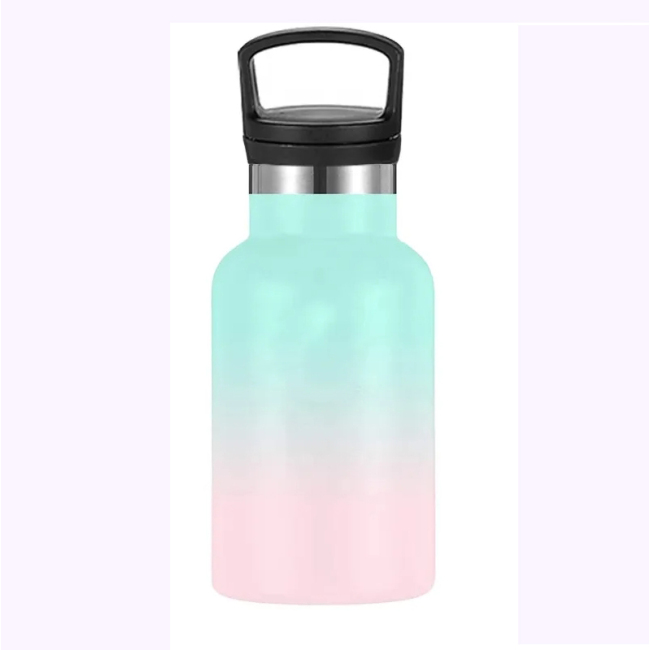 Wholesale New Arrival Kids Water Bottle High Quality Stainless Steel Double Wall Vacuum Insulated Thermos with Straw